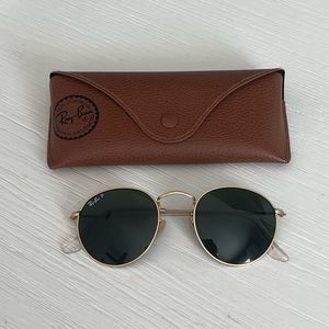 Round Polarized Ray Bans